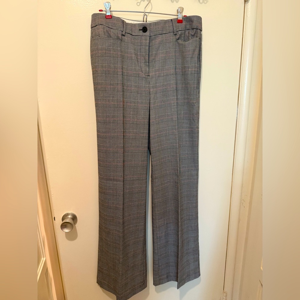 Loft Plaid Trousers